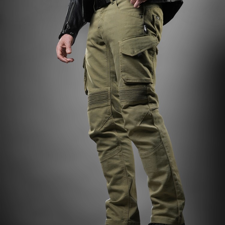 4SR jeansy motocyklowe Tourismo Green