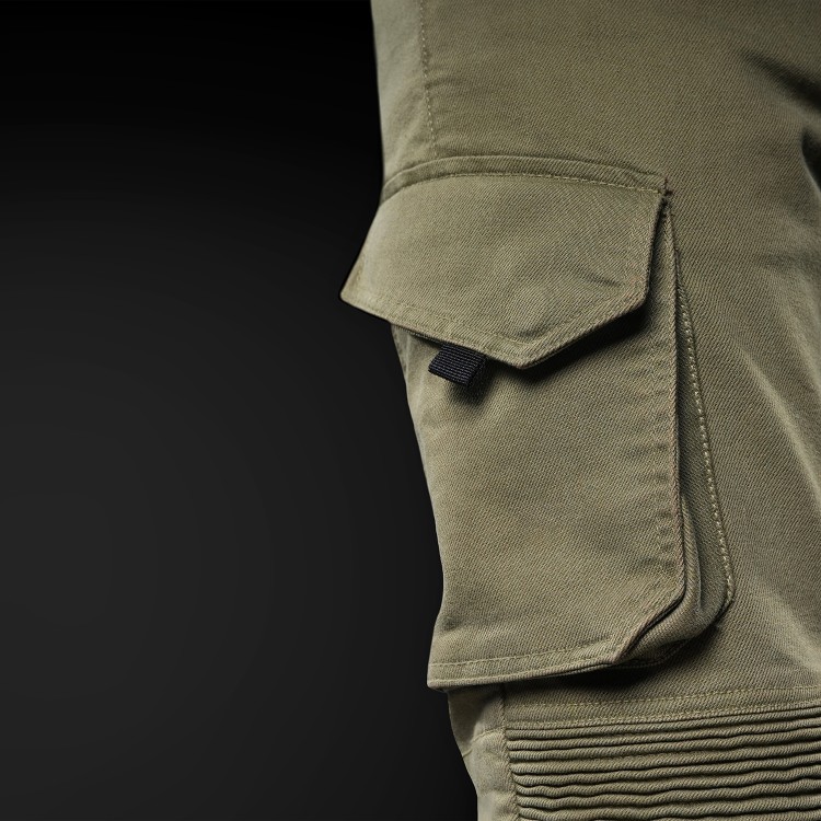 4SR jeansy motocyklowe Tourismo Green