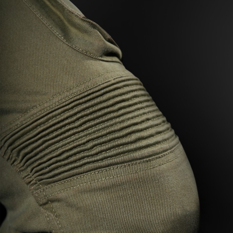 4SR jeansy motocyklowe Tourismo Green