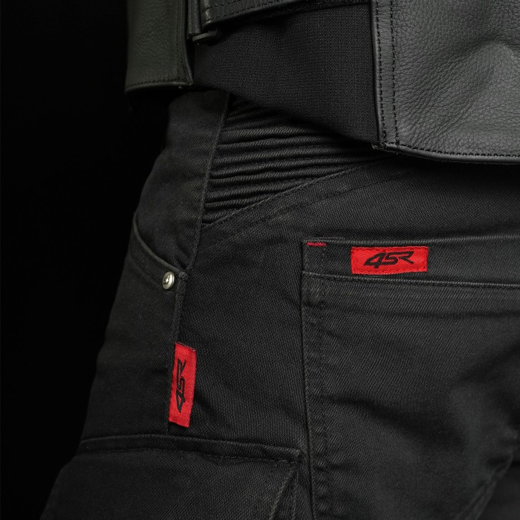 4SR jeansy motocyklowe Tourismo Black