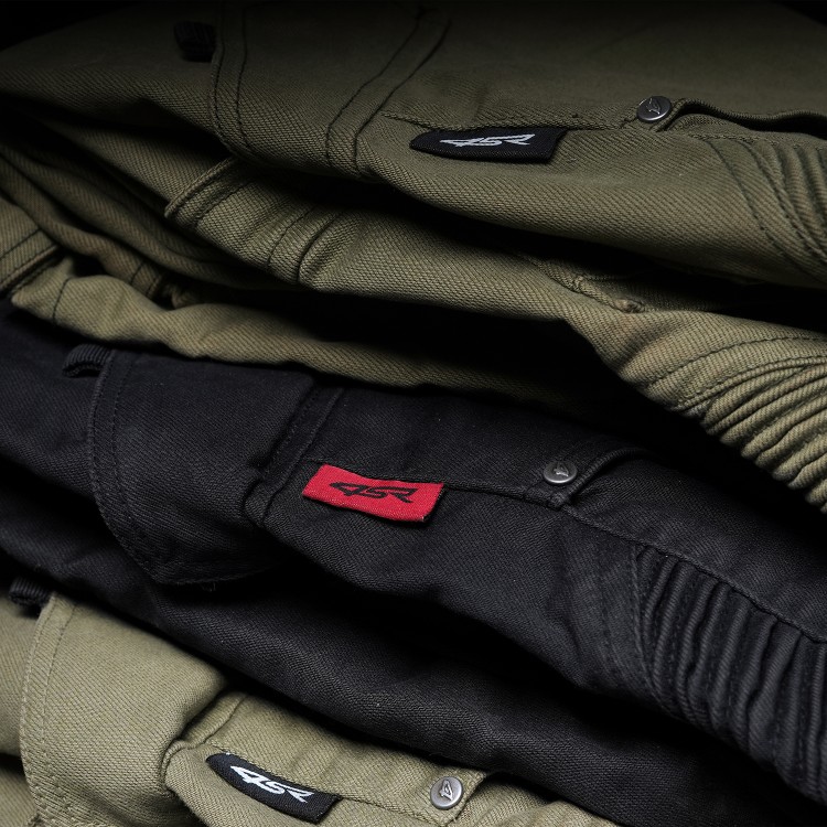 4SR jeansy motocyklowe Tourismo Black