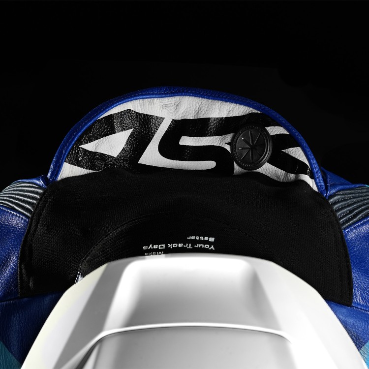 Dwuczęściowy kombinezon motocyklowy 4SR RR Blue AR