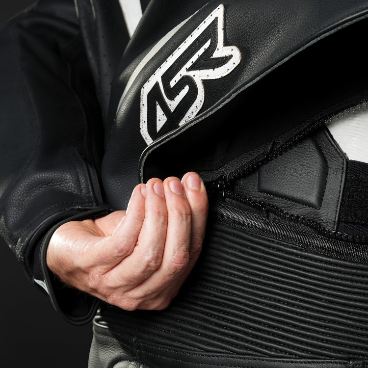 4SR skórzane spodnie motocyklowe ze sliderami TR 3 Evo