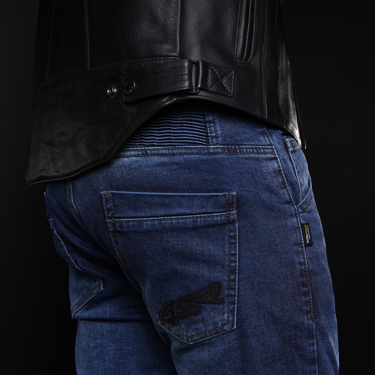 4SR jeansy motocyklowe GTS Blue