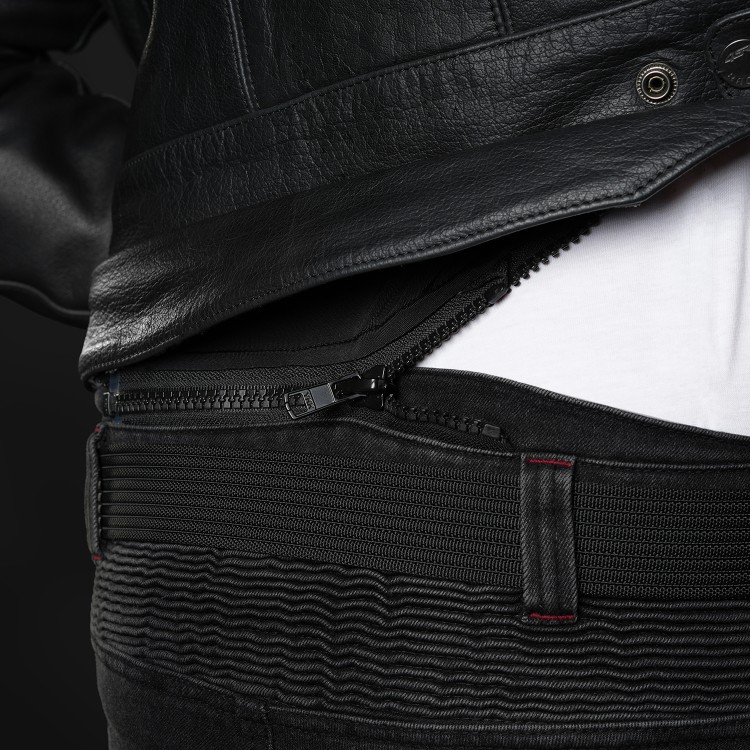 4SR jeansy motocyklowe GTS Black