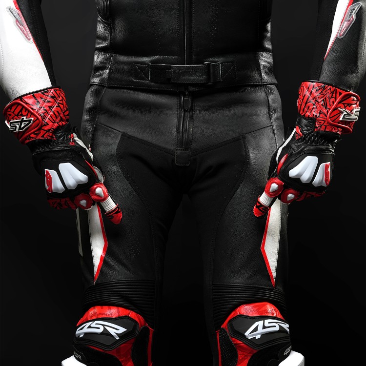 Dwuczęściowy kombinezon motocyklowy 4SR RR Pista AR