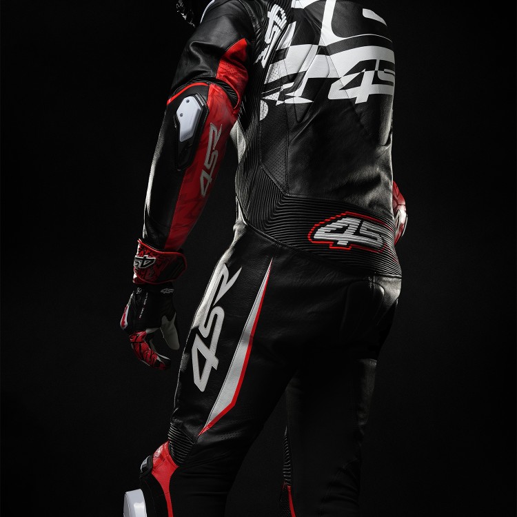 4SR jednoczęściowy kombinezon z kangurzej skóry Racing Ultra Pista AR