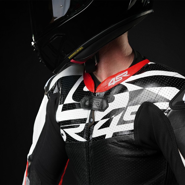 4SR jednoczęściowy kombinezon z kangurzej skóry Racing Ultra Pista AR