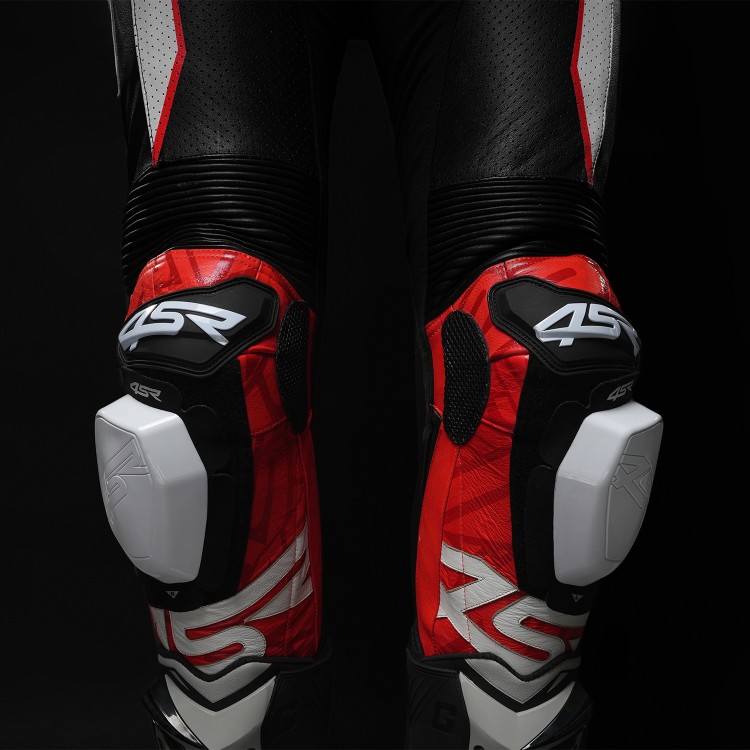 4SR jednoczęściowy kombinezon z kangurzej skóry Racing Ultra Pista AR