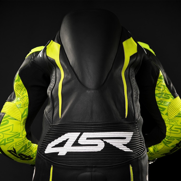 4SR dziecięcy jednoczęściowy kombinezon Racing Junior Yellow AR