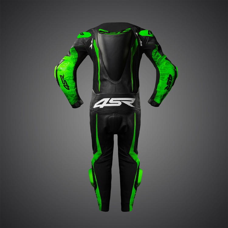 4SR dziecięcy jednoczęściowy kombinezon Racing Junior Green AR