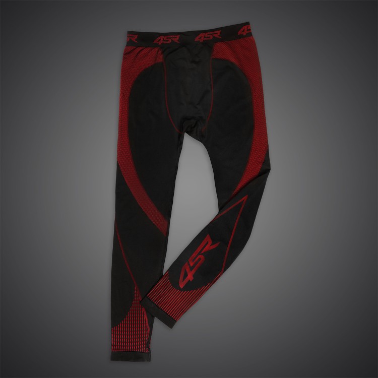 4SR Funkcyjne bezszwowe spodnie Seamless Pants Red