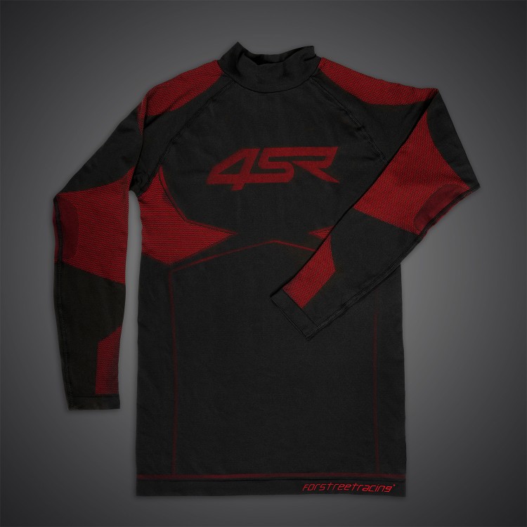 4SR Funkcyjna bezszwowa koszulka Seamless Shirt Red