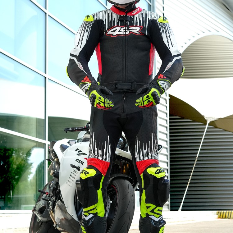 Dwuczęściowy kombinezon motocyklowy 4SR RR Stripes AR - RR Stripes AR