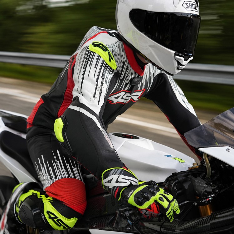 Dwuczęściowy kombinezon motocyklowy 4SR RR Stripes AR - RR Stripes AR