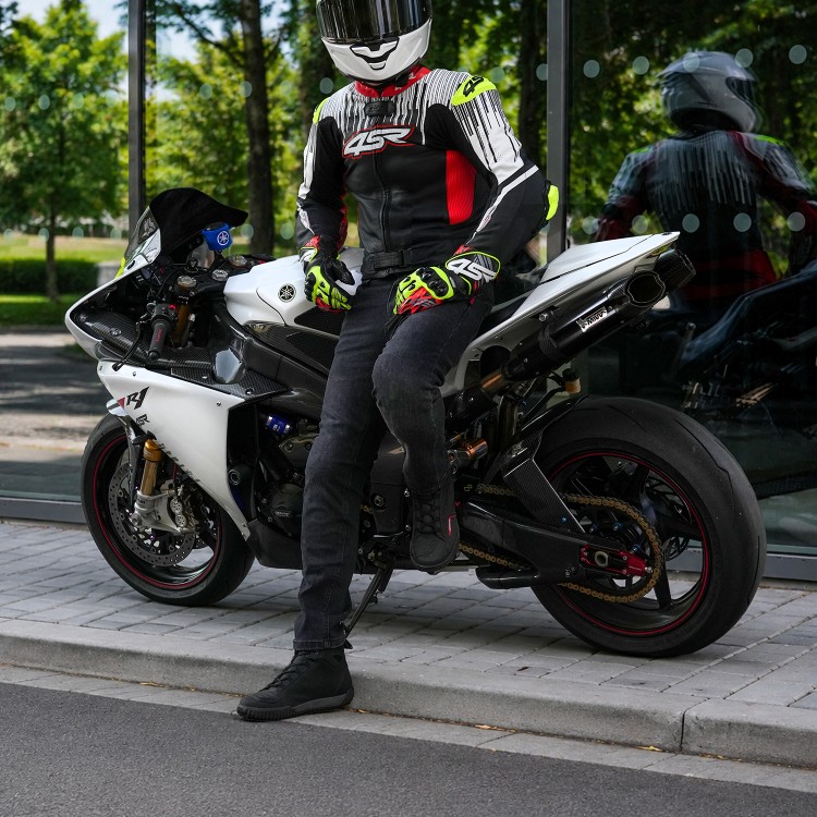 Dwuczęściowy kombinezon motocyklowy 4SR RR Stripes AR - RR Stripes AR