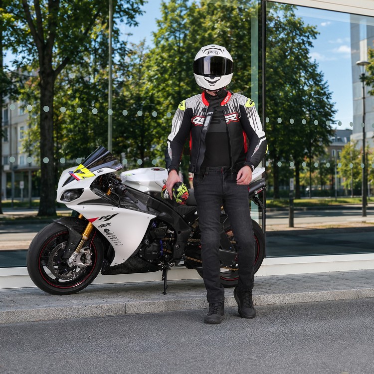 Dwuczęściowy kombinezon motocyklowy 4SR RR Stripes AR - RR Stripes AR