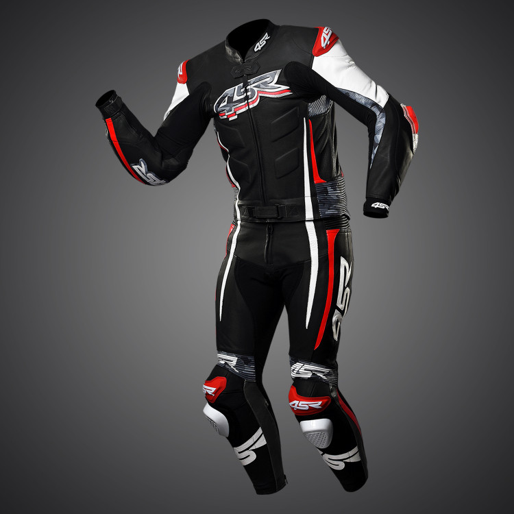 4SR dwuczęściowy kombinezon motocyklowy ze sliderami łokciowymi RR Evo III Smrz 1