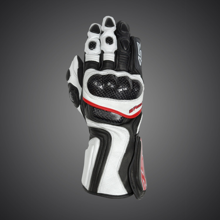 4SR rękawice motocyklowe SR 001 White
