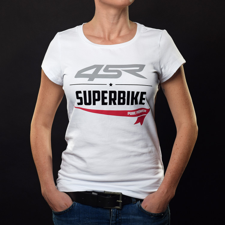 4SR damska koszulka na prezent dla motocyklistki Power