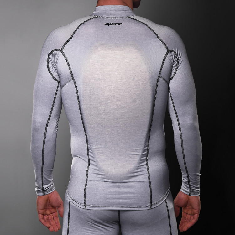 4SR funkcjonalna bielizna sportowa z ochraniaczem dla motocyklisty koszulka Six-Pack+