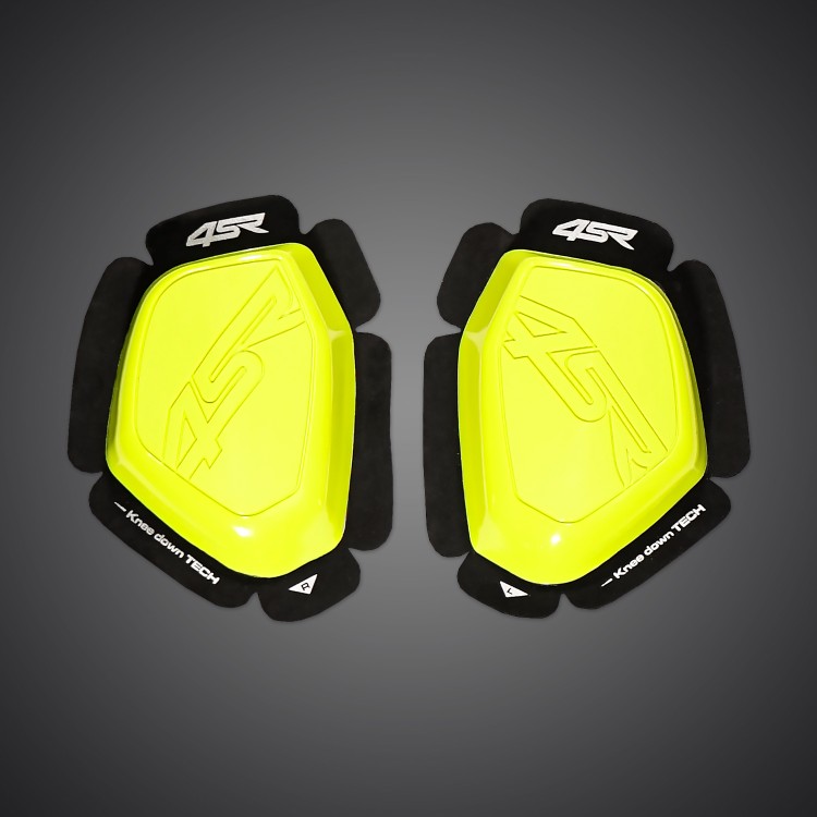 4SR slidery fluo żółte dla motocyklisty
