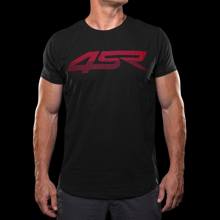 4SR Koszulka dla motocyklisty 3D Black R 1