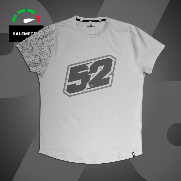 4SR jasnoszary T-shirt Oliver König #52