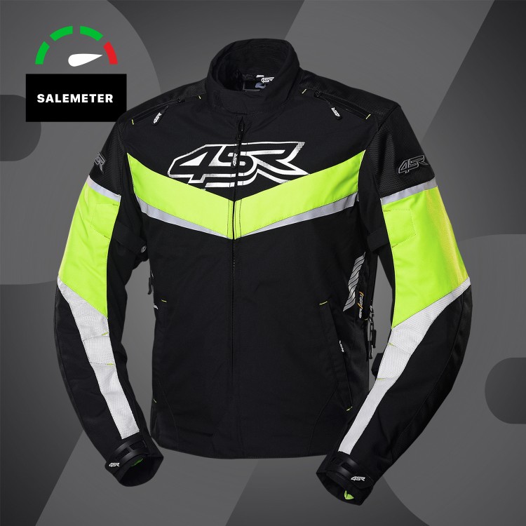 4SR  tekstylna kurtka motocyklowa Young Gun Nitro z przodu