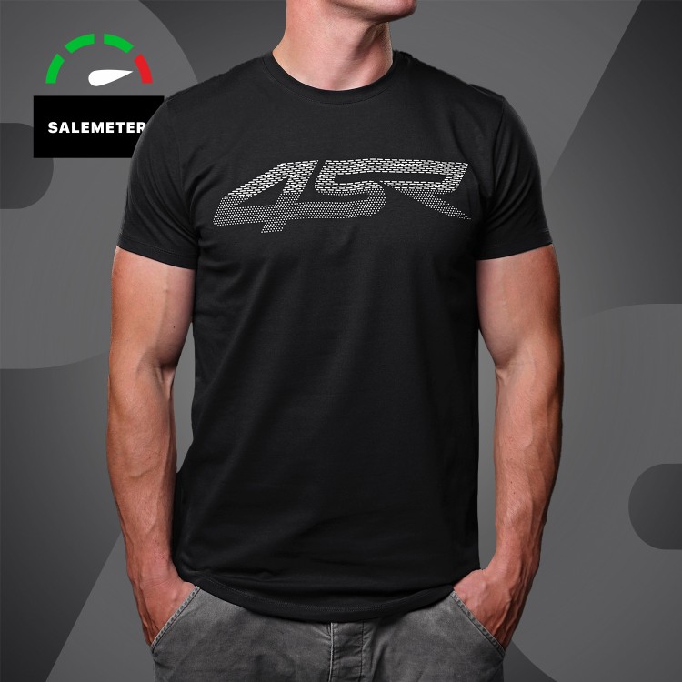 4SR Koszulka 3D Black