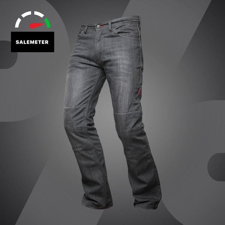 4SR szare jeansy motocyklowe Cool Grey