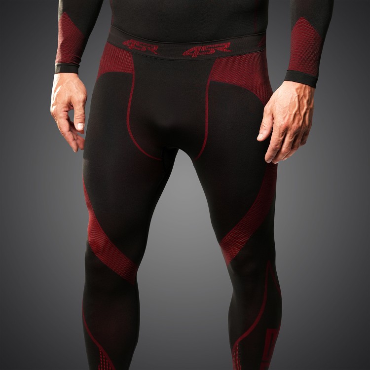 4SR Funkcyjne bezszwowe spodnie Seamless Pants Red
