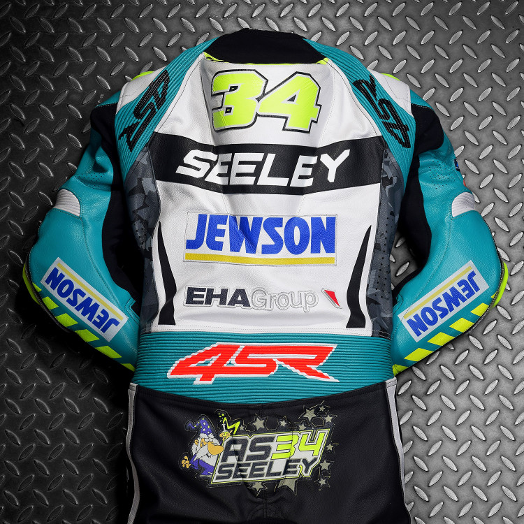 4SR leathers EHA Racing Alastair Seeley 2