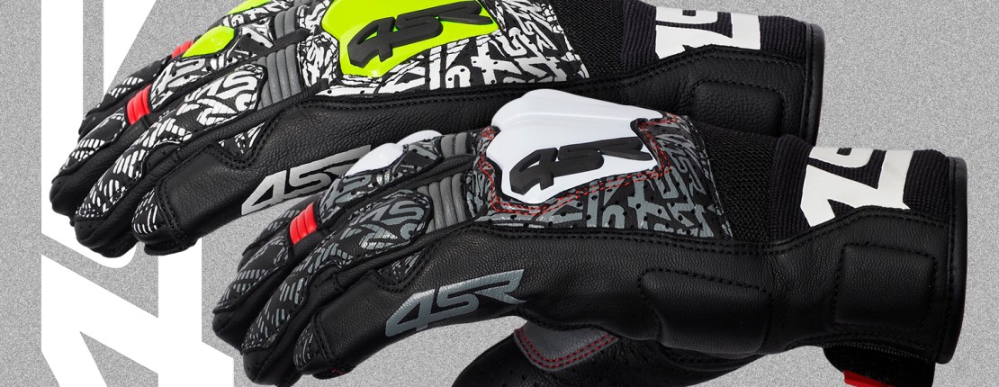 Rękawice 4SR GTS Black & Yellow