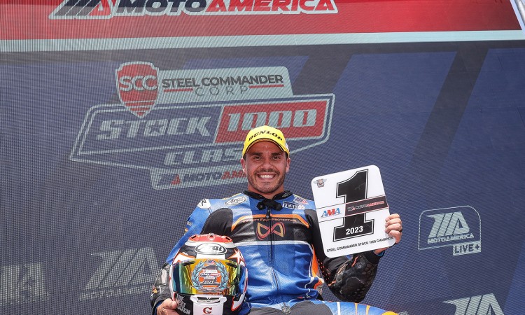 Hayden Gillim #69 - Mistrz MotoAmerica 2023 Steel Commander Stock 1000 11